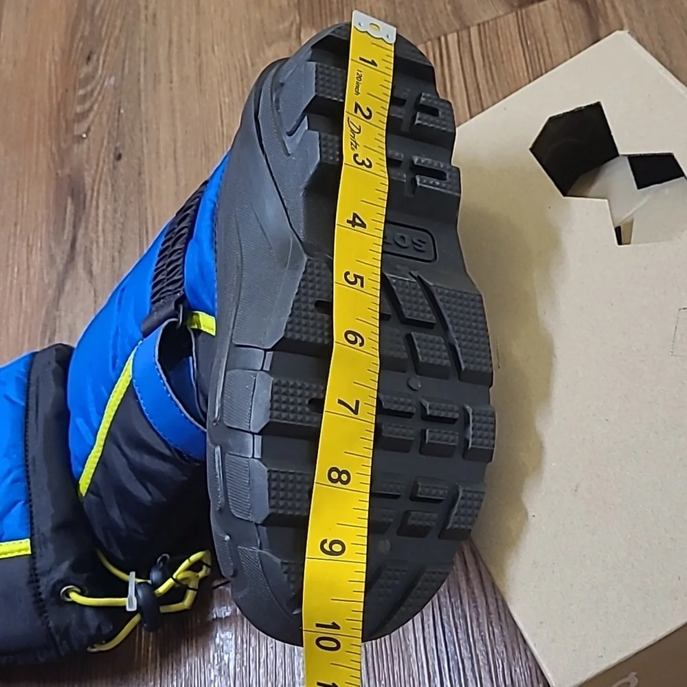 Sorel Black‎ and Blue Snow Boots with Yellow Accents unisex new